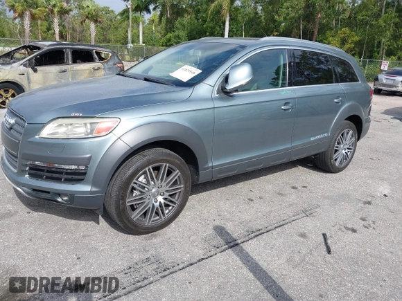 2007 Audi Q7 Premium with VIN WA1BY74LX7D068219, listed as a IAAI auction lot 41829548 with 125,071 mi miles and . Bid and sale history available at DreamBid. Image 17.