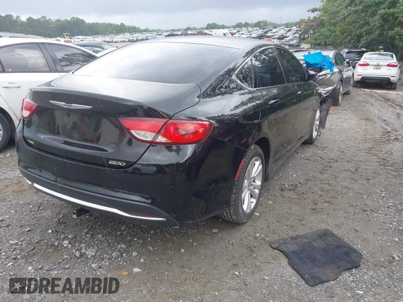 2015 Chrysler 200 Limited with VIN 1C3CCCAB2FN577358, listed as a IAAI auction lot 42513138 with 200,964 mi miles and . Bid and sale history available at DreamBid. Image 4.