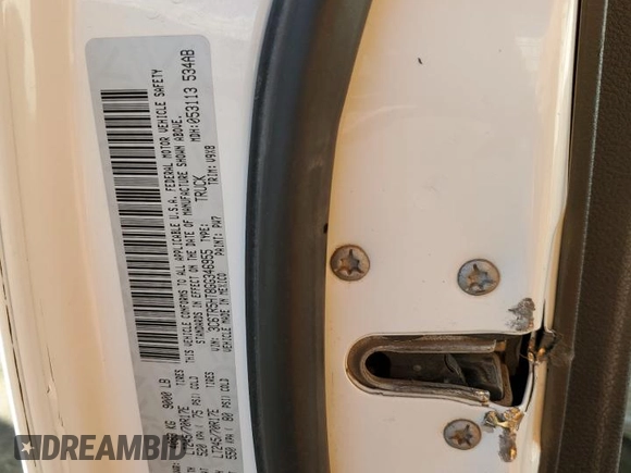 2016 Ram 2500 Tradesman with VIN 3C6TR5HT8GG346955, listed as a Copart auction lot 46363655 with 51,656 mi miles and Salvage title. Bid and sale history available at DreamBid. Image 12.