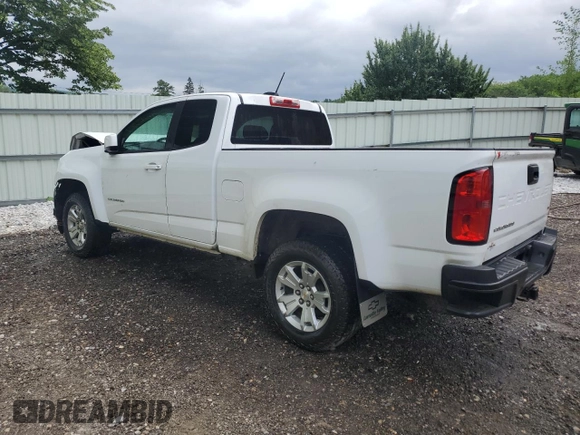 2022 Chevrolet Colorado 2WD LT with VIN 1GCHSCEA1N1272512, listed as a Copart auction lot 63872505 with 44,033 mi miles and Clean title. Bid and sale history available at DreamBid. Image 2.