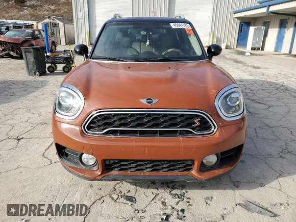 2018 MINI Countryman Cooper S with VIN WMZYT5C39J3E61682, listed as a Copart auction lot 45641125 with 98,496 mi miles and Salvage title. Bid and sale history available at DreamBid. Image 5.