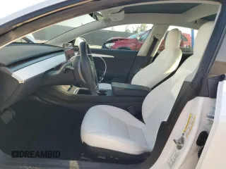 2022 Tesla Model 3 Long Range with VIN 5YJ3E1EB2NF199141, listed as a Copart auction lot 53069145 with 67,140 mi miles and Non Repairable. Bid and sale history available at DreamBid. Image 7.