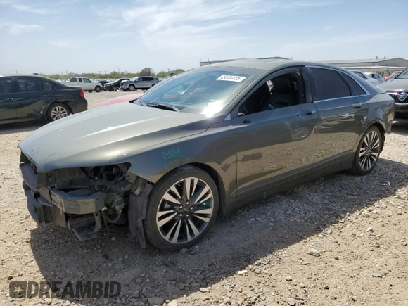 2017 Lincoln MKZ Hybrid Reserve with VIN 3LN6L5MU4HR613953, listed as a Copart auction lot 49304415 with 129,575 mi miles and Salvage Title. Bid and sale history available at carsss.com. Image 1.