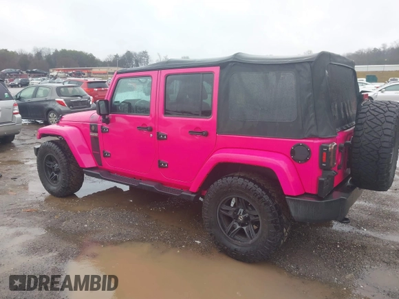 2016 Jeep Wrangler Unlimited Sport with VIN 1C4BJWDG1GL168500, listed as a IAAI auction lot 41535907 with 108,206 mi miles and . Bid and sale history available at DreamBid. Image 14.