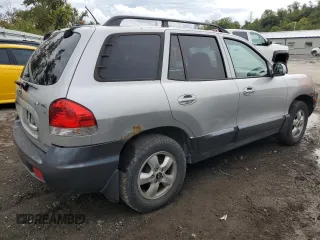 2005 Hyundai Santa Fe GLS with VIN KM8SC73D25U931019, listed as a Copart auction lot 72907894 with 246,060 mi miles and Salvage Title. Bid and sale history available at carsss.com. Image 3.