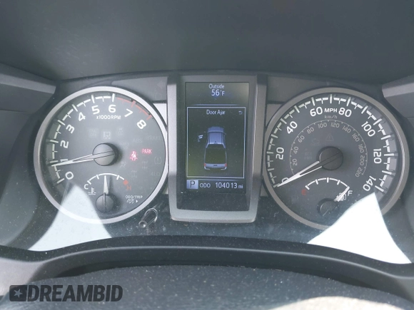 2017 Toyota Tacoma SR5 with VIN 5TFAZ5CN3HX042874, listed as a IAAI auction lot 42022752 with 104,013 mi miles and . Bid and sale history available at carsss.com. Image 7.