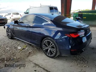 2021 Infiniti Q60 Luxe with VIN JN1EV7KK2MM410914, listed as a Copart auction lot 68138022 with 13,107 mi miles and . Bid and sale history available at carsss.com. Image 2.