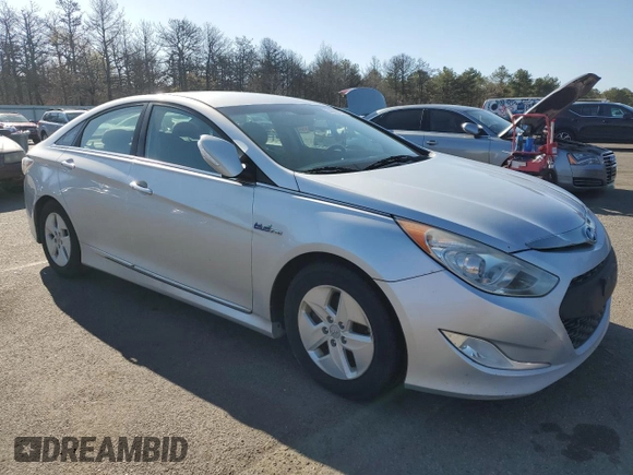2012 Hyundai Sonata Hybrid with VIN KMHEC4A48CA028242, listed as a Copart auction lot 54690235 with 108,880 mi miles and Clean Title. Bid and sale history available at DreamBid. Image 4.