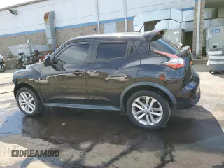 2015 Nissan Juke S with VIN JN8AF5MV6FT560090, listed as a Copart auction lot 53030815 with 107,603 mi miles and Salvage Title. Bid and sale history available at carsss.com. Image 2.