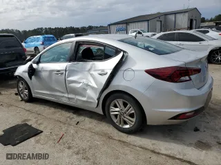 2020 Hyundai Elantra Value Edition with VIN 5NPD84LF8LH527227, listed as a Copart auction lot 45335055 with 81,400 mi miles and Salvage Title. Bid and sale history available at carsss.com. Image 2.