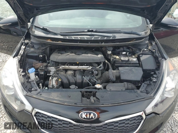 2015 Kia Forte LX with VIN KNAFX4A6XF5429655, listed as a Copart auction lot 53858675 with 71,844 mi miles and Salvage Title. Bid and sale history available at carsss.com. Image 11.