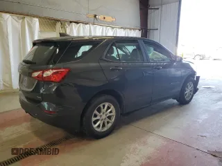 2021 Chevrolet Equinox LS z VIN 2GNAXSEV9M6103938, wystawiony jako Copart lot #59067965 z przebiegiem Nie podano mil oraz Szkoda całkowita • Salvage title. Historia ofert i sprzedaży dostępna na DreamBid. Obrazek 3.