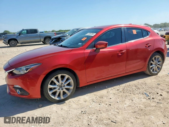 2015 Mazda 3 S Grand Touring with VIN JM1BM1M30F1275331, listed as a Copart auction lot 61309755 with 85,900 mi miles and Salvage title. Bid and sale history available at DreamBid. Image 1.