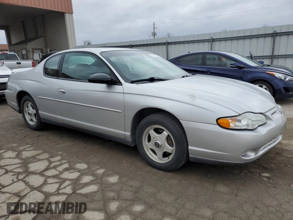 2002 Chevrolet Monte Carlo LS with VIN 2G1WW12E629360091, listed as a Copart auction lot 50293825 with 132,073 mi miles and Salvage title. Bid and sale history available at DreamBid. Image 4.