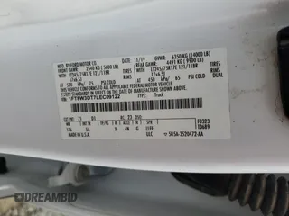 2020 Ford F-350 XL с VIN 1FT8W3DT7LEC09122, выставлен на аукционе Copart как лот 50640265 с пробегом 81 825 миль миль и Списание • Salvage title. История ставок и продаж доступна на DreamBid. Изображение 14.