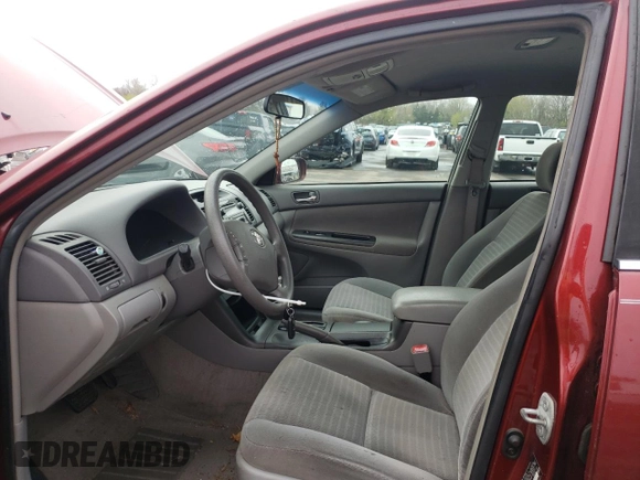 2005 Toyota Camry LE with VIN 4T1BF32K35U102265, listed as a Copart auction lot 53964805 with 174,150 mi miles and Salvage Title. Bid and sale history available at DreamBid. Image 7.