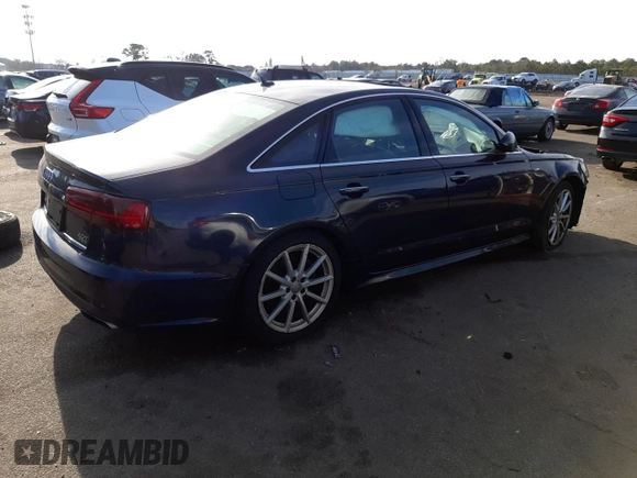 2017 Audi A6 Premium Plus with VIN WAUG8AFC8HN060280, listed as a Copart auction lot 71798632 with 0 mi miles. Bid and sale history available at carsss.com. Image 3.