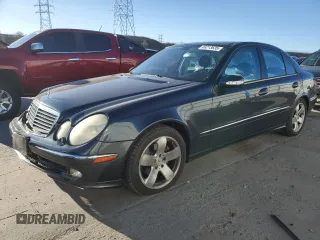 2003 Mercedes-Benz E-Class 3.2L with VIN WDBUF65J23A323385, listed as a Copart auction lot 49213635 with 160,298 mi miles and Salvage Title. Bid and sale history available at carsss.com. Image 1.