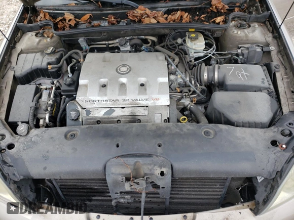 2003 Cadillac DeVille with VIN 1G6KD54Y03U206526, listed as a Copart auction lot 38023213 with 103,724 mi miles and Salvage Title. Bid and sale history available at carsss.com. Image 11.
