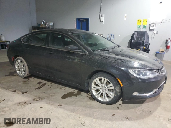 2015 Chrysler 200 Limited with VIN 1C3CCCAGXFN740527, listed as a Copart auction lot 87254084 with 145,761 mi miles and Salvage Title. Bid and sale history available at carsss.com. Image 4.