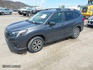 2022 Subaru Forester Premium with VIN JF2SKADC0NH448357, listed as a IAAI auction lot 41863715 with 30,500 mi miles. Bid and sale history available at carsss.com. Image 18.