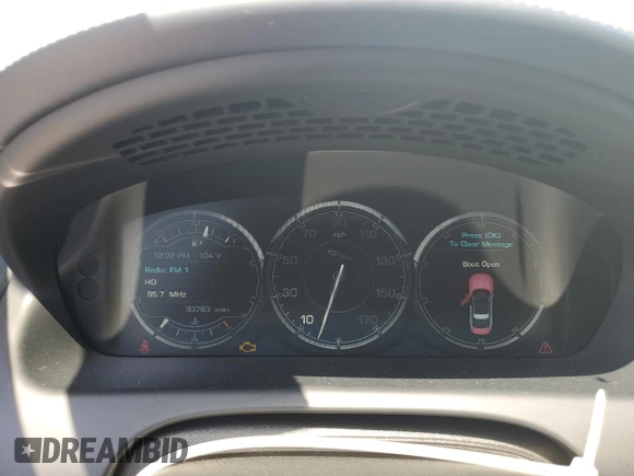 2011 Jaguar XJ XJL with VIN SAJWA2GB6BLV14612, listed as a Copart auction lot 63660355 with 93,763 mi miles and Salvage title. Bid and sale history available at DreamBid. Image 9.