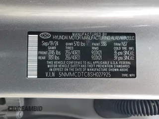 2025 Genesis GV70 Sport z VIN 5NMMCDTC8SH027925, wystawiony jako Copart lot #54124675 z przebiegiem 846 mil mil oraz Nie do naprawy • Non repairable. Historia ofert i sprzedaży dostępna na DreamBid. Obrazek 12.