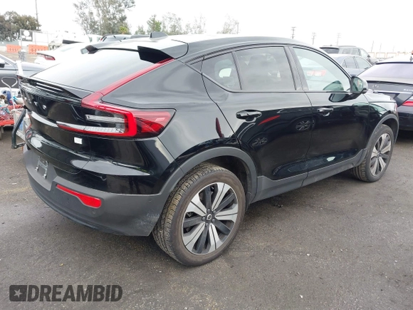 2023 Volvo C40 Recharge Pure Electric Plus with VIN YV4ED3GL8P2054475, listed as a IAAI auction lot 41773276 with 29,835 mi miles. Bid and sale history available at carsss.com. Image 4.