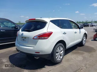 2014 Nissan Murano SV with VIN JN8AZ1MU3EW408031, listed as a IAAI auction lot 42060701 with 160,485 mi miles and . Bid and sale history available at carsss.com. Image 4.