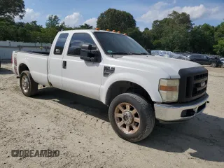 2008 Ford F-250 XL with VIN 1FTSX21598EA73327, listed as a Copart auction lot 61251425 with 216,694 mi miles and Salvage title. Bid and sale history available at DreamBid. Image 4.