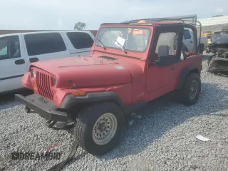 1992 Jeep Wrangler with VIN 2J4FY19P0NJ500304, listed as a Copart auction lot 62610435 with 105,913 mi miles and Clean title. Bid and sale history available at DreamBid. Image 1.