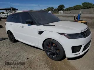 2019 Land Rover Range Rover Sport HSE Dynamic with VIN SALWV2SV5KA850180, listed as a Copart auction lot 73133364 with 75,678 mi miles and Salvage Title. Bid and sale history available at carsss.com. Image 4.