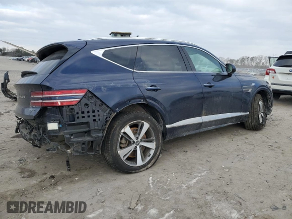2022 Genesis GV80 Advanced Plus z VIN KMUHCESC4NU079619, wystawiony jako Copart lot #41992085 z przebiegiem 91 175 mil mil oraz Szkoda całkowita • Salvage title. Historia ofert i sprzedaży dostępna na DreamBid. Obrazek 3.