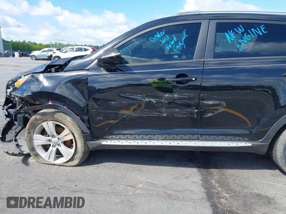 2013 Kia Sportage LX with VIN KNDPB3A27D7428624, listed as a IAAI auction lot 42006497 with 91,244 mi miles. Bid and sale history available at carsss.com. Image 14.