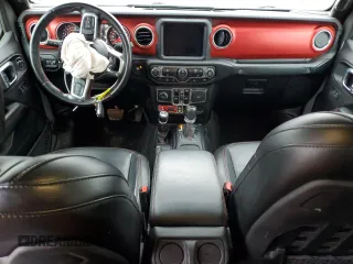 2021 Jeep Gladiator Rubicon with VIN 1C6JJTBG5ML615653, listed as a Copart auction lot 51297795 with 48,918 mi miles and Salvage title. Bid and sale history available at DreamBid. Image 8.