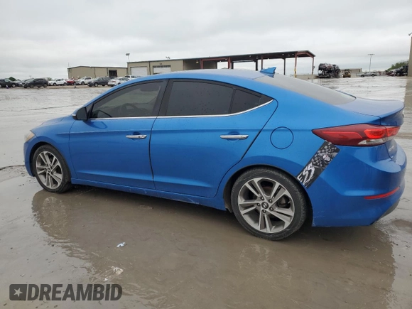 2017 Hyundai Elantra Limited with VIN 5NPD84LFXHH115902, listed as a Copart auction lot 52031265 with 206,320 mi miles and Clean Title. Bid and sale history available at DreamBid. Image 2.