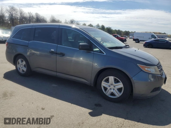 2012 Honda Odyssey LX with VIN 5FNRL5H25CB101655, listed as a Copart auction lot 54958305 with 271,811 mi miles and Clean Title. Bid and sale history available at carsss.com. Image 4.