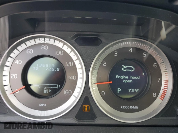 2013 Volvo XC70 3.2L with VIN YV4952BZ5D1154801, listed as a Copart auction lot 71763204 with 136,913 mi miles and Salvage Title. Bid and sale history available at DreamBid. Image 9.