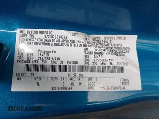 2016 Ford Focus SE z VIN 1FADP3F27GL395235, wystawiony jako IAAI lot #41707132 z przebiegiem 114 897 mil mil oraz . Historia ofert i sprzedaży dostępna na DreamBid. Obrazek 9.
