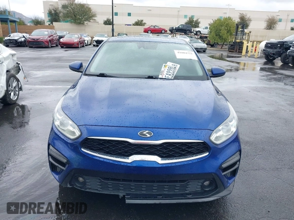 2019 Kia Forte S with VIN 3KPF34AD8KE022803, listed as a IAAI auction lot 41804321 with 80,456 mi miles. Bid and sale history available at carsss.com. Image 12.
