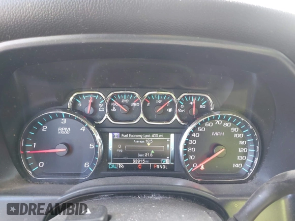 2018 Chevrolet Silverado 1500 LT with VIN 1GCVKREH4JZ323242, listed as a IAAI auction lot 41971945 with 63,915 mi miles and . Bid and sale history available at DreamBid. Image 7.