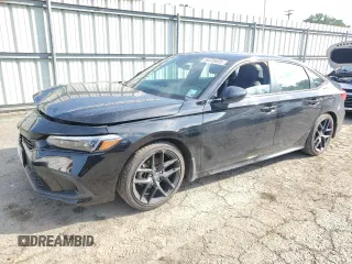 2023 Honda Civic Sport with VIN 2HGFE2F57PH538020, listed as a Copart auction lot 59335605 with 36,839 mi miles and Salvage title. Bid and sale history available at DreamBid. Image 1.