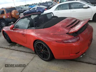 2014 Porsche 911 Carrera S with VIN WP0CB2A9XES154288, listed as a Copart auction lot 74562834 with 0 mi miles and Non Repairable. Bid and sale history available at carsss.com. Image 2.