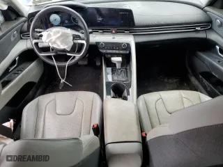 2023 Hyundai Elantra Hybrid Limited with VIN KMHLN4AJ1PU048120, listed as a Copart auction lot 49696575 with 35,294 mi miles and Salvage Title. Bid and sale history available at carsss.com. Image 8.
