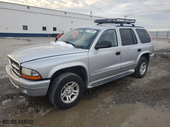 2003 Dodge Durango SLT with VIN 1D4HS48N23F551362, listed as a Copart auction lot 87763465 with 102,647 mi miles and Salvage Title. Bid and sale history available at carsss.com. Image 1.