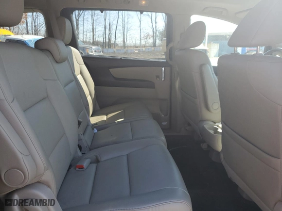 2014 Honda Odyssey EX-L with VIN 5FNRL5H67EB014846, listed as a Copart auction lot 48532875 with 144,626 mi miles and Salvage Title. Bid and sale history available at carsss.com. Image 12.