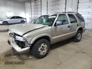 2002 Chevrolet Blazer LS with VIN 1GNDT13W42K189958, listed as a Copart auction lot 65765625 with Not provided miles and Non repairable. Bid and sale history available at DreamBid. Image 1.