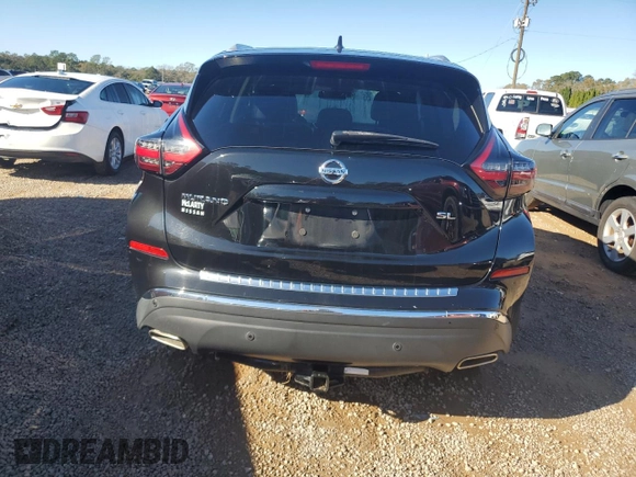 2022 Nissan Murano SL with VIN 5N1AZ2CJ6NC106867, listed as a Copart auction lot 86645794 with 72,472 mi miles and Salvage Title. Bid and sale history available at carsss.com. Image 6.