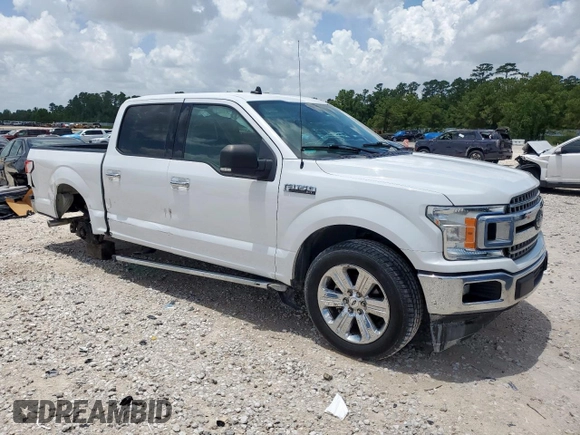 2019 Ford F-150 XL with VIN 1FTEW1C55KFA52600, listed as a Copart auction lot 61455935 with 72,028 mi miles and Salvage title. Bid and sale history available at DreamBid. Image 4.