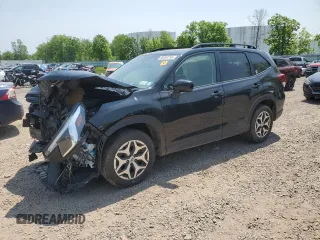 2022 Subaru Forester Premium with VIN JF2SKAEC1NH406567, listed as a Copart auction lot 59204735 with 25,332 mi miles and Salvage title. Bid and sale history available at DreamBid. Image 1.